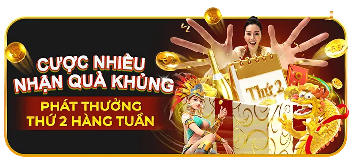 Tiền thưởng chào mừng cho Slot Games